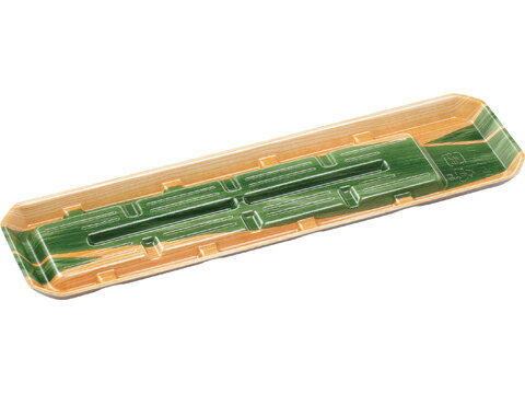 【1200枚】FU-37-10(V) 木目葉らん エフピコ 食品トレー トレー 食品スーパー 使い捨て 00400824