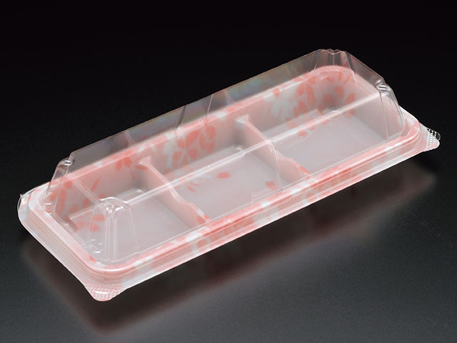 【1200枚】ユニコン MS-3 織桜 スミ 和菓子 菓子 日本 使い捨て 容器 00421145