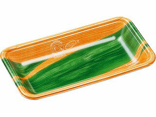 【2400枚】FLB-A11-25 エコ木目葉らん エフピコ 発泡トレー トレー 食品スーパー 00425191