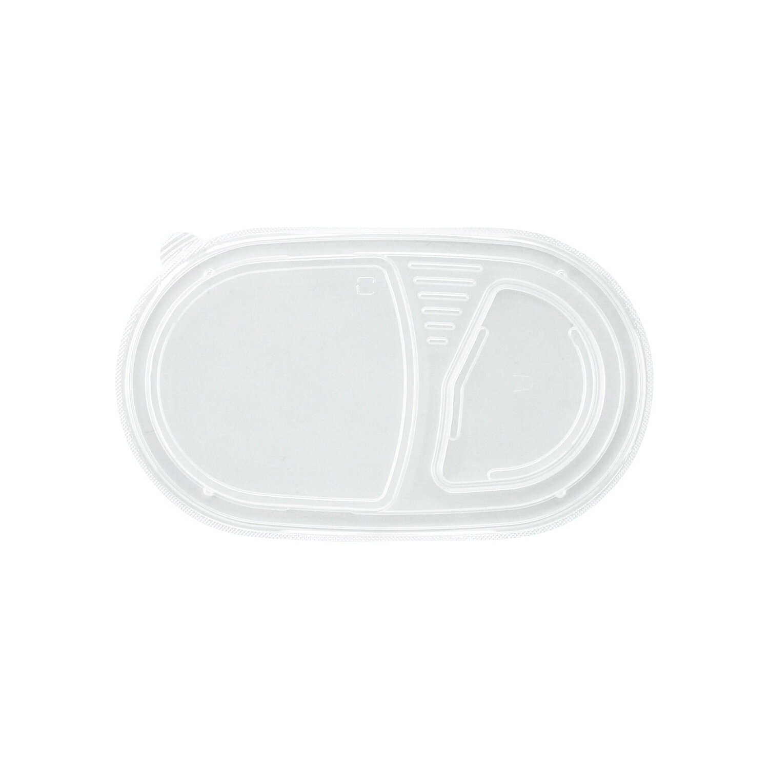 【600枚】T-95-55 蓋 透明 カレー用 アヅミ産業 カレー容器 カレー インド料理 ネパール料理 プラ 0043..