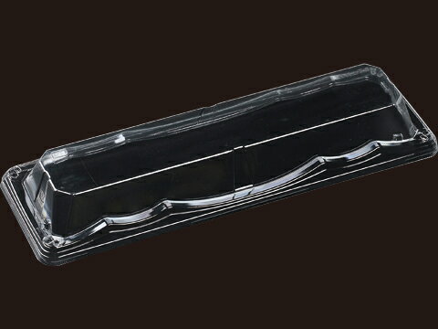 【800枚】T-大波皿1-8嵌合蓋(APET)エコ エフピコ 寿司容器 鮮魚 魚 寿司 にぎり 00443211
