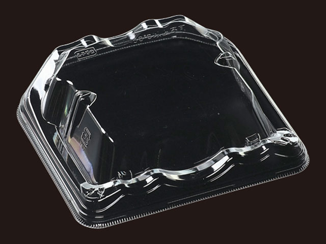 豊山シリーズの蓋です。外嵌合タイプ。※本体は別売り。サイズ：148×140×39mm／材質：エコAPET／重量：7g商品コード00453306メーカー名エフピコ重量7.00g電子レンジ不可種別蓋のみ対応付属品（別売）刺身容器 豊山15-14 本体 天の川緑 エフピコ関連商品(ケース)T-豊山15-14嵌合蓋 1600点・注意事項：モニターの発色によって色が異なって見える場合がございます。・領収書については、楽天お客様マイページから、商品出荷後にお客様自身で印刷して頂きますようお願い申し上げます。・本店では一つの注文に対して、複数の送り先を指定することができません。お手数おかけしますが、注文を分けていただきます様お願い致します。・支払い方法で前払いを指定されて、支払いまで日数が空く場合、商品が廃番もしくは欠品になる恐れがございます。ご了承ください。・注文が重なった場合、発送予定日が遅れる可能性がございます。ご了承ください。・お急ぎの場合はなるべく支払い方法で前払い以外を選択いただきます様お願い致します。支払い時期によっては希望納期に間に合わない場合がございます。
