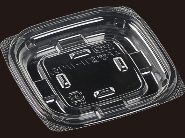 冷惣菜専用トレー。カチッとはまる内外嵌合(かんごう)タイプ。嵌合性が高く、液体が漏れにくい。蓋のみです。※蓋は別売り。サイズ：109×109×16mm材質：エコAPET重量：4gシリーズ名：AP惣菜商品コード00453648メーカー名エフピコ重量4.00g電子レンジ不可種別本体のみ対応蓋（別売）T-AP惣菜11-11内外蓋(V)関連商品(ケース)AP惣菜11-11(16)V 本体 透明 2000点・注意事項：モニターの発色によって色が異なって見える場合がございます。・領収書については、楽天お客様マイページから、商品出荷後にお客様自身で印刷して頂きますようお願い申し上げます。・本店では一つの注文に対して、複数の送り先を指定することができません。お手数おかけしますが、注文を分けていただきます様お願い致します。・支払い方法で前払いを指定されて、支払いまで日数が空く場合、商品が廃番もしくは欠品になる恐れがございます。ご了承ください。・注文が重なった場合、発送予定日が遅れる可能性がございます。ご了承ください。・お急ぎの場合はなるべく支払い方法で前払い以外を選択いただきます様お願い致します。支払い時期によっては希望納期に間に合わない場合がございます。