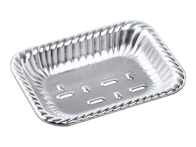 【1500枚】ティアラ角皿A15-30 本体 銀 エフピコ 00454012