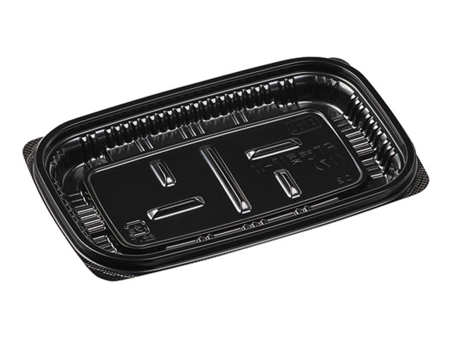 樂天商城 - 【1200枚】MSD惣菜17-11(17) 黒 エフピコ 食品容器 使い捨て容器 容器 00464498