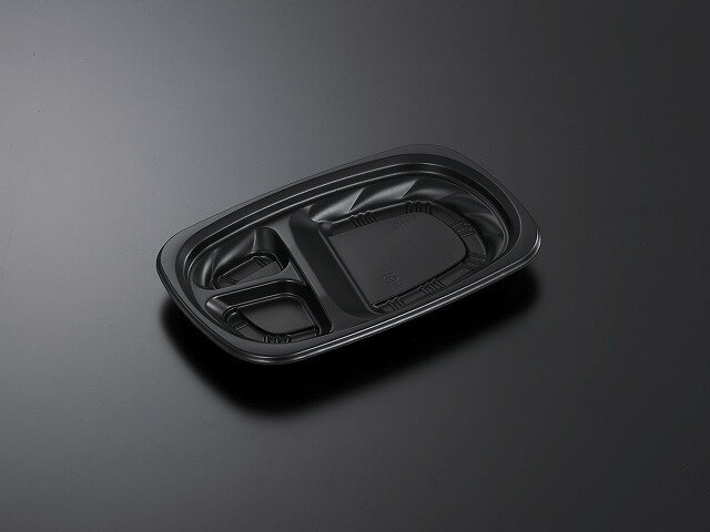 【1000枚】CT Lランチ おかず BK 身 中央化学 使い捨て弁当容器 テイクアウト 00491794