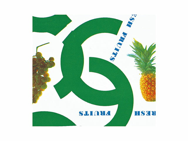 【500枚】402 包装紙 フレッシュフルーツ H半切 ベルベ プレゼント ラッピング 梱包 00516471 プロステ