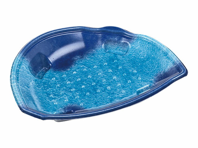 【25枚】 刺身・鮮魚容器 エフピコ 舞皿-40(V1) 本体 風雅青 プロステ