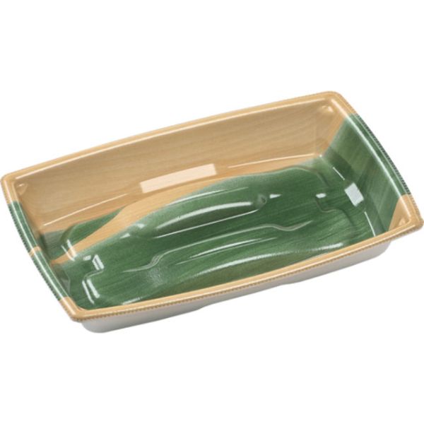 深型に見えても沈み込まないアーチ形状の上げ底。※蓋は別売り。サイズ：196×123×30mm／材質：PSP／重量：4g／容量：160cc商品コード00533815メーカー名エフピコ重量4.00g電子レンジ不可種別本体のみ対応蓋（別売）T-角...