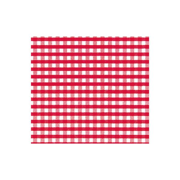 【500枚】145 包装紙 ギンガム(赤) ベルベ 包装紙 プレゼント ラッピング 梱包 00548621 プロステ