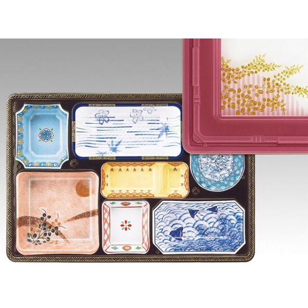 【100セット】T-130-B セット(蓋パールワイン) アヅミ産業 仕出し弁当 仕出 出前 00551546