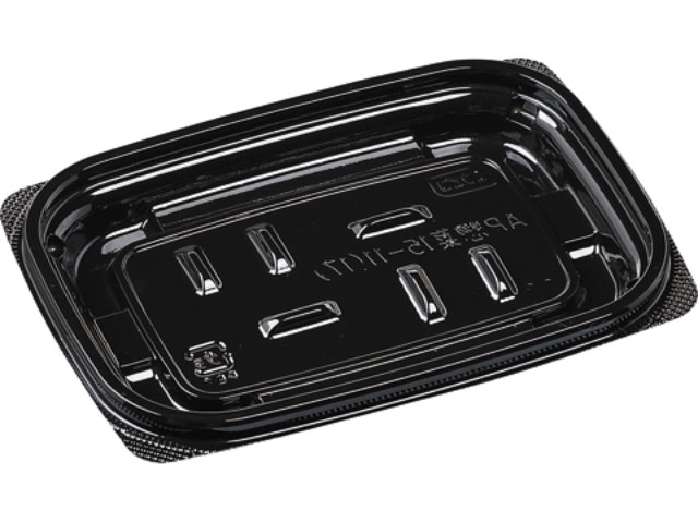 冷惣菜専用トレー。カチッとはまる内外嵌合(かんごう)タイプ。嵌合性が高く、液体が漏れにくい。蓋のみです。※蓋は別売り。サイズ：151×109×17mm材質：エコAPET重量：6gシリーズ名：AP惣菜商品コード00556339メーカー名エフピコ重量6.00g電子レンジ不可種別本体のみ対応蓋（別売）T-AP惣菜15-11内外蓋(V)関連商品(ケース)AP惣菜15-11(17)V 本体 黒 1600点・注意事項：モニターの発色によって色が異なって見える場合がございます。・領収書については、楽天お客様マイページから、商品出荷後にお客様自身で印刷して頂きますようお願い申し上げます。・本店では一つの注文に対して、複数の送り先を指定することができません。お手数おかけしますが、注文を分けていただきます様お願い致します。・支払い方法で前払いを指定されて、支払いまで日数が空く場合、商品が廃番もしくは欠品になる恐れがございます。ご了承ください。・注文が重なった場合、発送予定日が遅れる可能性がございます。ご了承ください。・お急ぎの場合はなるべく支払い方法で前払い以外を選択いただきます様お願い致します。支払い時期によっては希望納期に間に合わない場合がございます。