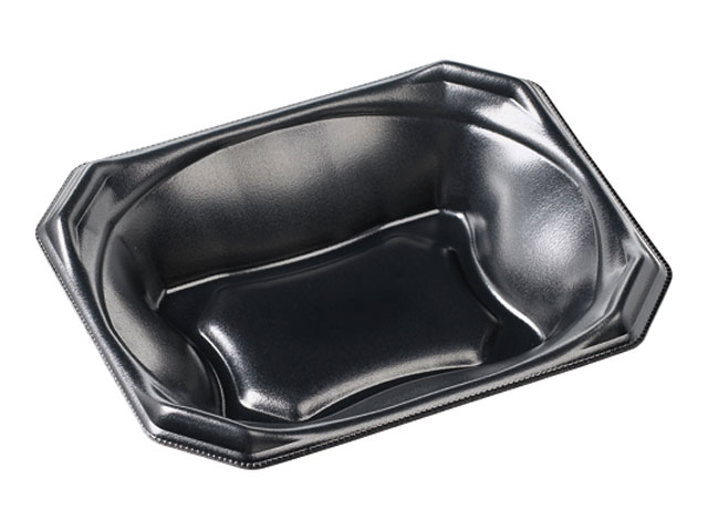 【1200枚】MFPかぐら丼20-16本体 黒 エフピコ 丼容器 どんぶり 丼 00558293