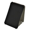 【5袋】立体ピアス・イヤリング専用台紙 ブラック L 12枚袋入 ササガワ 00566580 プロステ(3)