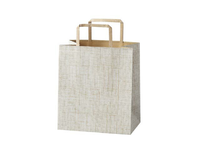袋の内面がクラフト色で、取手にも英字柄が印刷されております。サイズ：220×140×250mm材質：カプチーノ125g平米色：リネンホワイト商品コード00569165メーカー名パックタケヤマ関連商品(ケース)手提袋 H平2214リネン ホワイト 200点・注意事項：モニターの発色によって色が異なって見える場合がございます。・領収書については、楽天お客様マイページから、商品出荷後にお客様自身で印刷して頂きますようお願い申し上げます。・本店では一つの注文に対して、複数の送り先を指定することができません。お手数おかけしますが、注文を分けていただきます様お願い致します。・支払い方法で前払いを指定されて、支払いまで日数が空く場合、商品が廃番もしくは欠品になる恐れがございます。ご了承ください。・注文が重なった場合、発送予定日が遅れる可能性がございます。ご了承ください。・お急ぎの場合はなるべく支払い方法で前払い以外を選択いただきます様お願い致します。支払い時期によっては希望納期に間に合わない場合がございます。