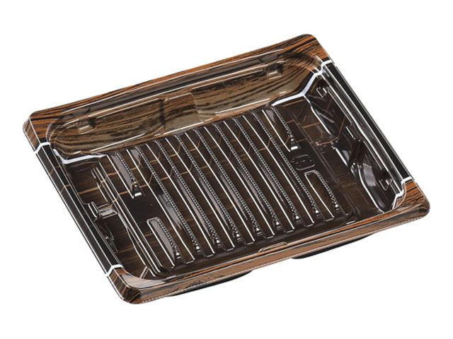 【1500枚】MSDプレイン15-13AG ボストン茶 エフピコ 食品容器 使い捨て容器 容器 00580689