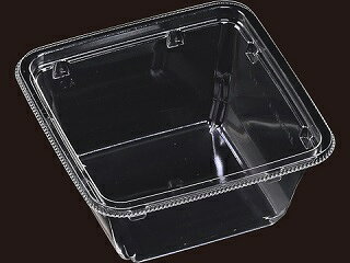 サラダ・フルーツ・青果等色々な用途に使用できるクリアパッケージ。中皿で分けることによって、色移りや味移りを防ぐことが出来ます。※蓋・中皿は別売りです。※中皿使用の場合はFS蓋をご使用ください。サイズ：115×115×54mm材質：エコAPET重量：10g容量：350ccシリーズ名：APベジBOX商品コード00583947メーカー名エフピコ重量10.00g電子レンジ不可種別本体のみ対応蓋（別売）T-APベジBOX 115 FC蓋対応付属品（別売）APベジBOX 115 中皿1 エコ関連商品(ケース)APベジBOX115-350 本体 900点・注意事項：モニターの発色によって色が異なって見える場合がございます。・領収書については、楽天お客様マイページから、商品出荷後にお客様自身で印刷して頂きますようお願い申し上げます。・本店では一つの注文に対して、複数の送り先を指定することができません。お手数おかけしますが、注文を分けていただきます様お願い致します。・支払い方法で前払いを指定されて、支払いまで日数が空く場合、商品が廃番もしくは欠品になる恐れがございます。ご了承ください。・注文が重なった場合、発送予定日が遅れる可能性がございます。ご了承ください。・お急ぎの場合はなるべく支払い方法で前払い以外を選択いただきます様お願い致します。支払い時期によっては希望納期に間に合わない場合がございます。
