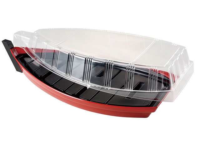 【40枚】錦舟(大)赤 ニシキ 鮮魚 魚 食品スーパー 使い捨て 00584814