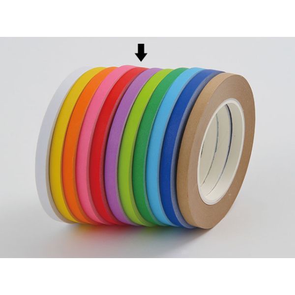 【120巻】紙バッグシーリングテープNo.700(紙封栓)赤 オカモト 00609068 プロステ