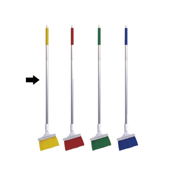 【1個】54273 HP片手ほうき ソフト 黄 高砂 00615851 プロステ