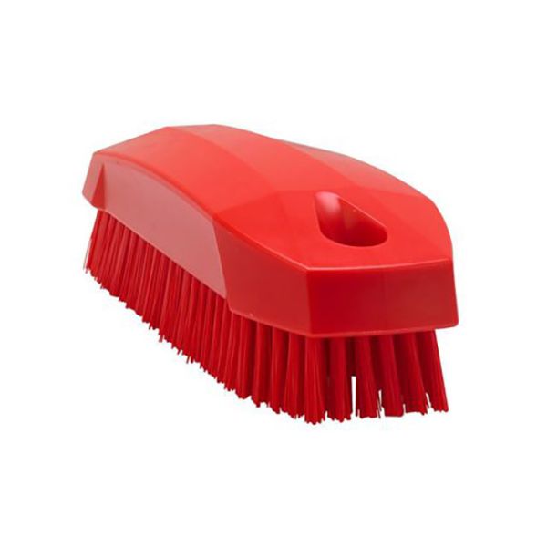 【1個】ヴァイカン ネイルブラシ レッド 64404 Vaikan(ヴァイカン) スポンジ タワシ モップ 衛生品 掃..