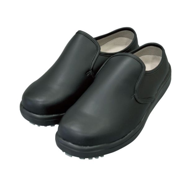 【1足】シェフグリップサボ 黒 25.0cm パックスタイル 靴 コックシューズ 作業靴 00620811 プロステ