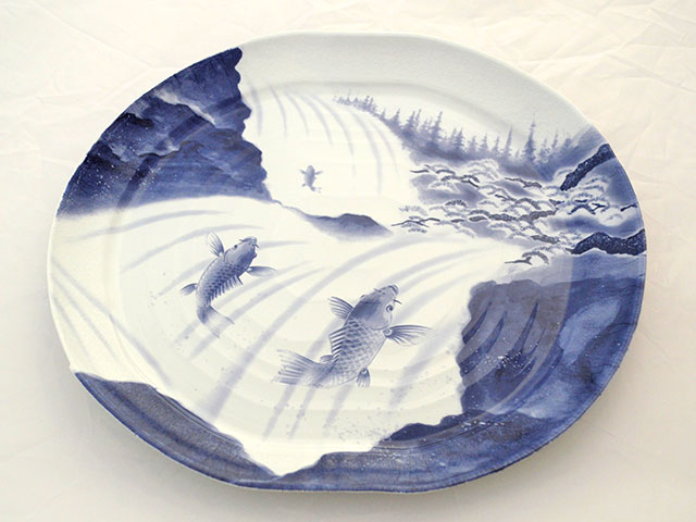 楽天市場】絵 鯉 滝登り（キッチン用品・食器・調理器具）の通販