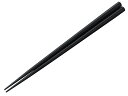 【500膳】PBT 22.5cm筋目六角箸 黒OM 福井クラフト 00636241 プロステ