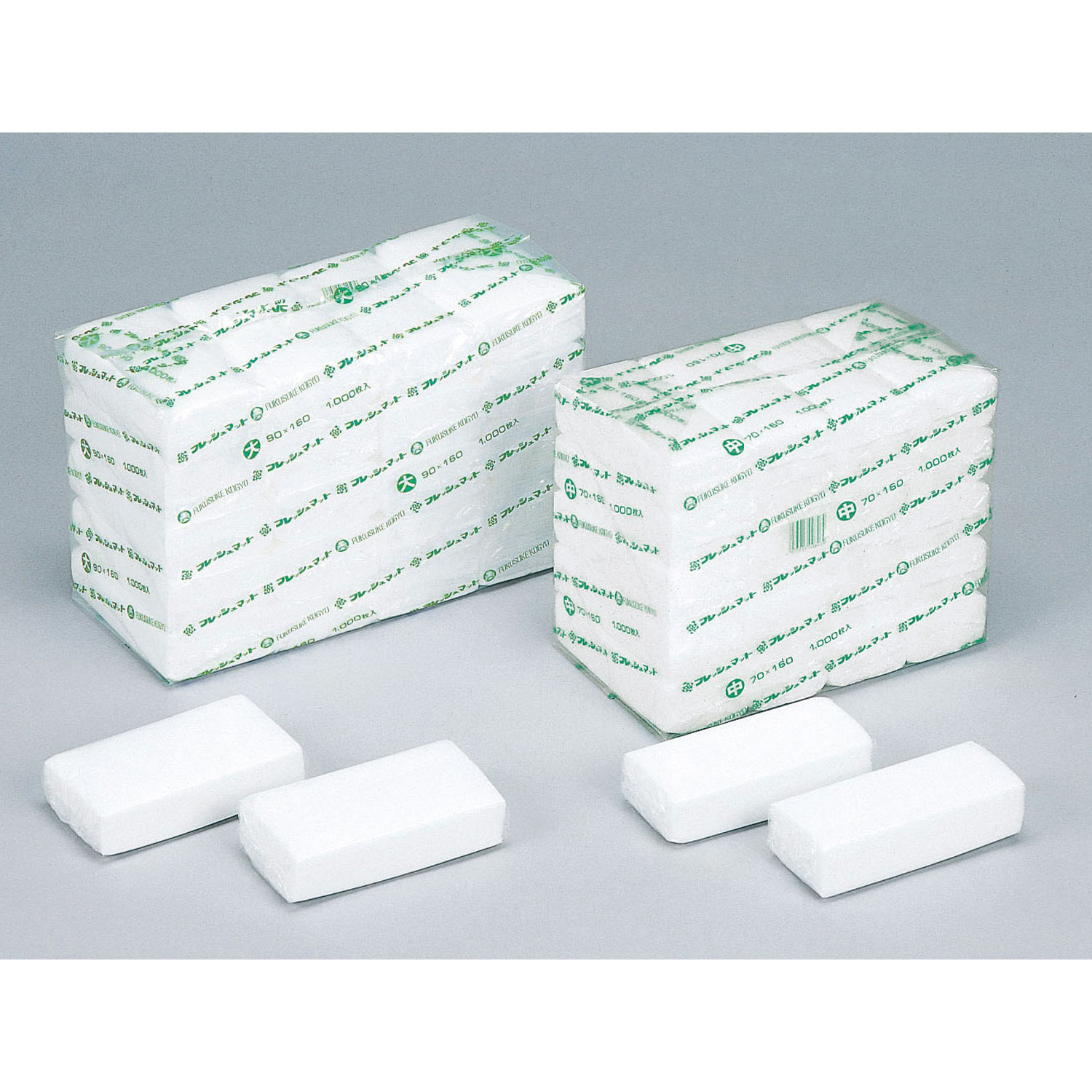 【10000枚】フレッシュマット 80×120mm 福助工業 00645781 プロステ 2