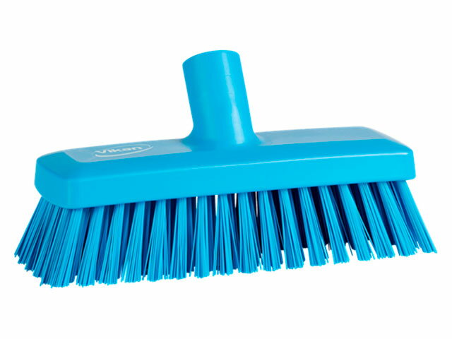 【1個】ヴァイカン コンパクトデッキブラシ ハード ブルー 70423 Vaikan(ヴァイカン) スポンジ タワシ モップ 衛生品 掃除道具 00655671 プロステ