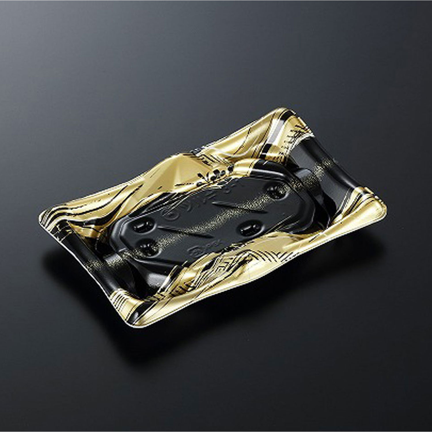 【1500枚】剣 3-1 風神BK 身 中央化学 寿司容器 鮮魚 魚 寿司 にぎり 00669544(3)