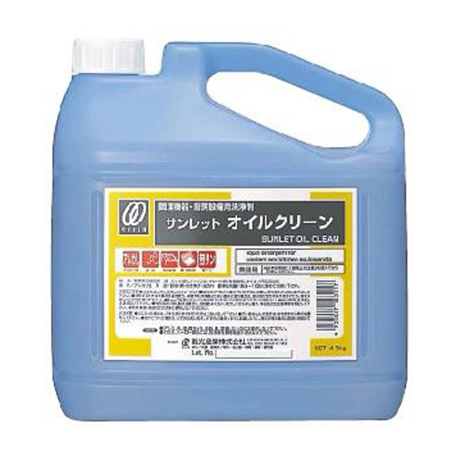 【4個】サンレットオイルクリーン 4.5kg 静光産業 00674223 プロステ