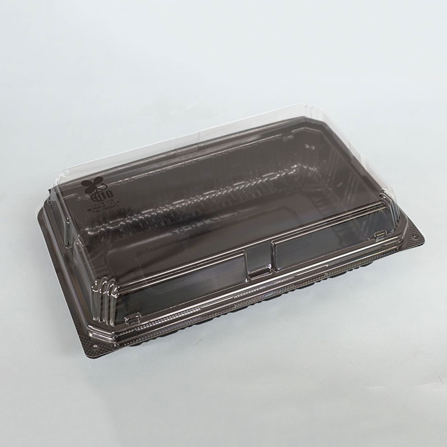 【600枚】ユニコン LC-52 バイオB スミ フードパック 篏合 かちっと閉まる 00674282