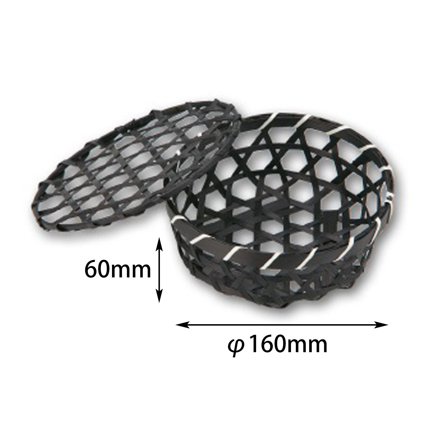 【250個】六ッ目丸平フタ付 BK 16 アサヒグリーン 00674625 プロステ