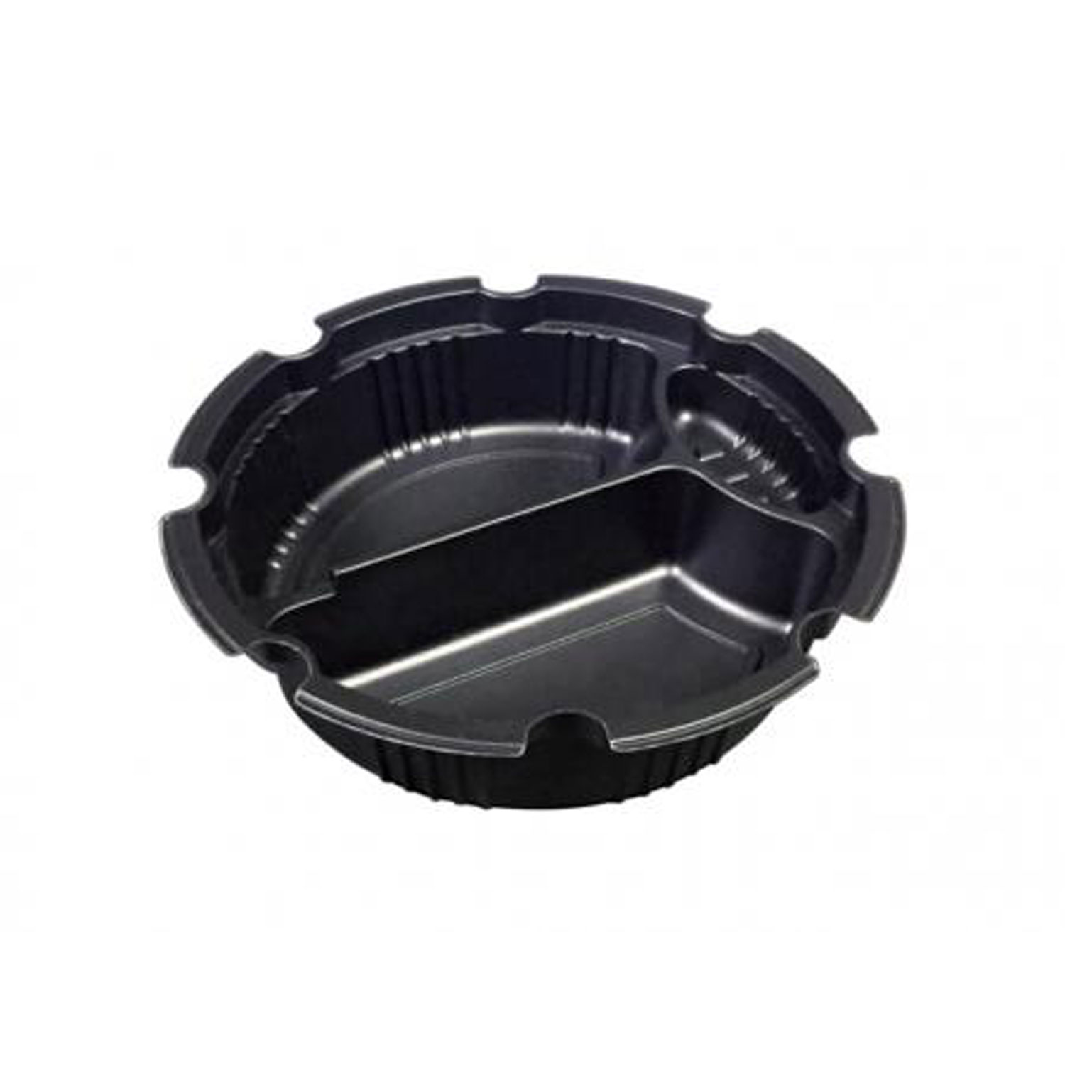 【500枚】ナルホット NWP350F 黒 トレー 黒 Y字 シンギ 食品容器 使い捨て容器 容器 00683240