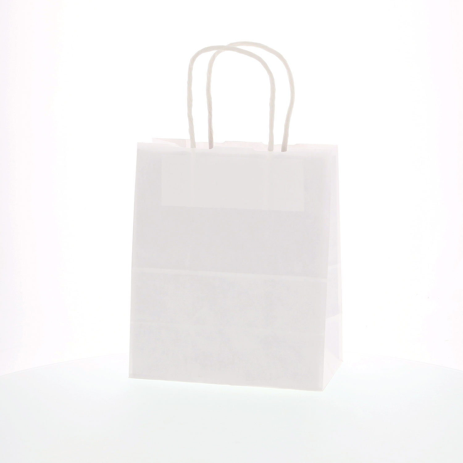 【50枚】25チャームバッグ 21-12 晒白無地 バラ出荷 00580178 プロステ