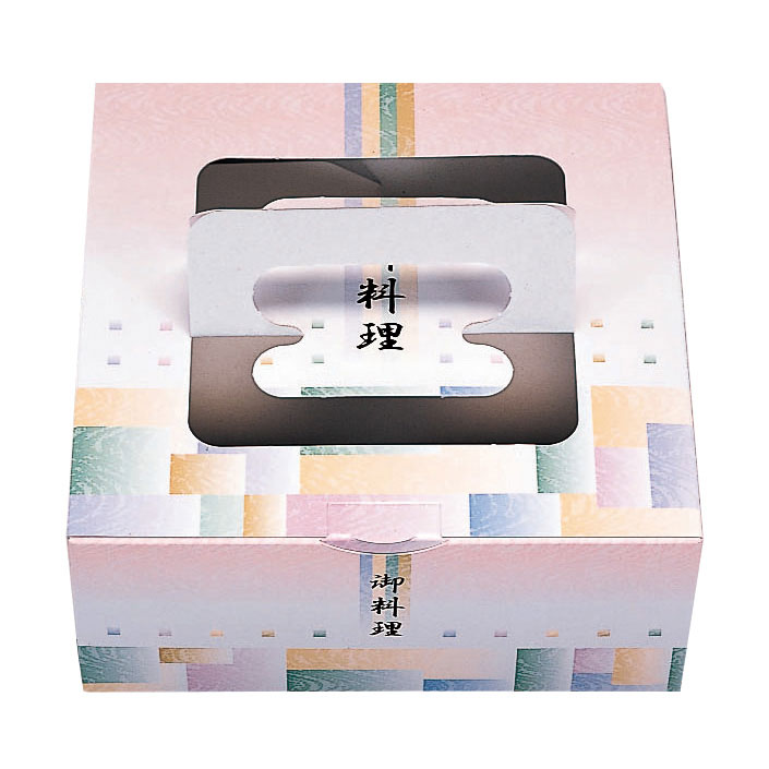食材や料理に合わせて中仕切りをセレクトできます。別売りの紙BOXをお買い求め下さい。サイズ：174×173×74mm／材質：紙／重量：49.8g/色：桃香 商品コード00697575メーカー名北原産業重量49.80g電子レンジ不可種別本体のみ関連商品(ケース)55-55 桃香 二段手提 BOXのみ 250点・注意事項：モニターの発色によって色が異なって見える場合がございます。・領収書については、楽天お客様マイページから、商品出荷後にお客様自身で印刷して頂きますようお願い申し上げます。・本店では一つの注文に対して、複数の送り先を指定することができません。お手数おかけしますが、注文を分けていただきます様お願い致します。・支払い方法で前払いを指定されて、支払いまで日数が空く場合、商品が廃番もしくは欠品になる恐れがございます。ご了承ください。・注文が重なった場合、発送予定日が遅れる可能性がございます。ご了承ください。・お急ぎの場合はなるべく支払い方法で前払い以外を選択いただきます様お願い致します。支払い時期によっては希望納期に間に合わない場合がございます。