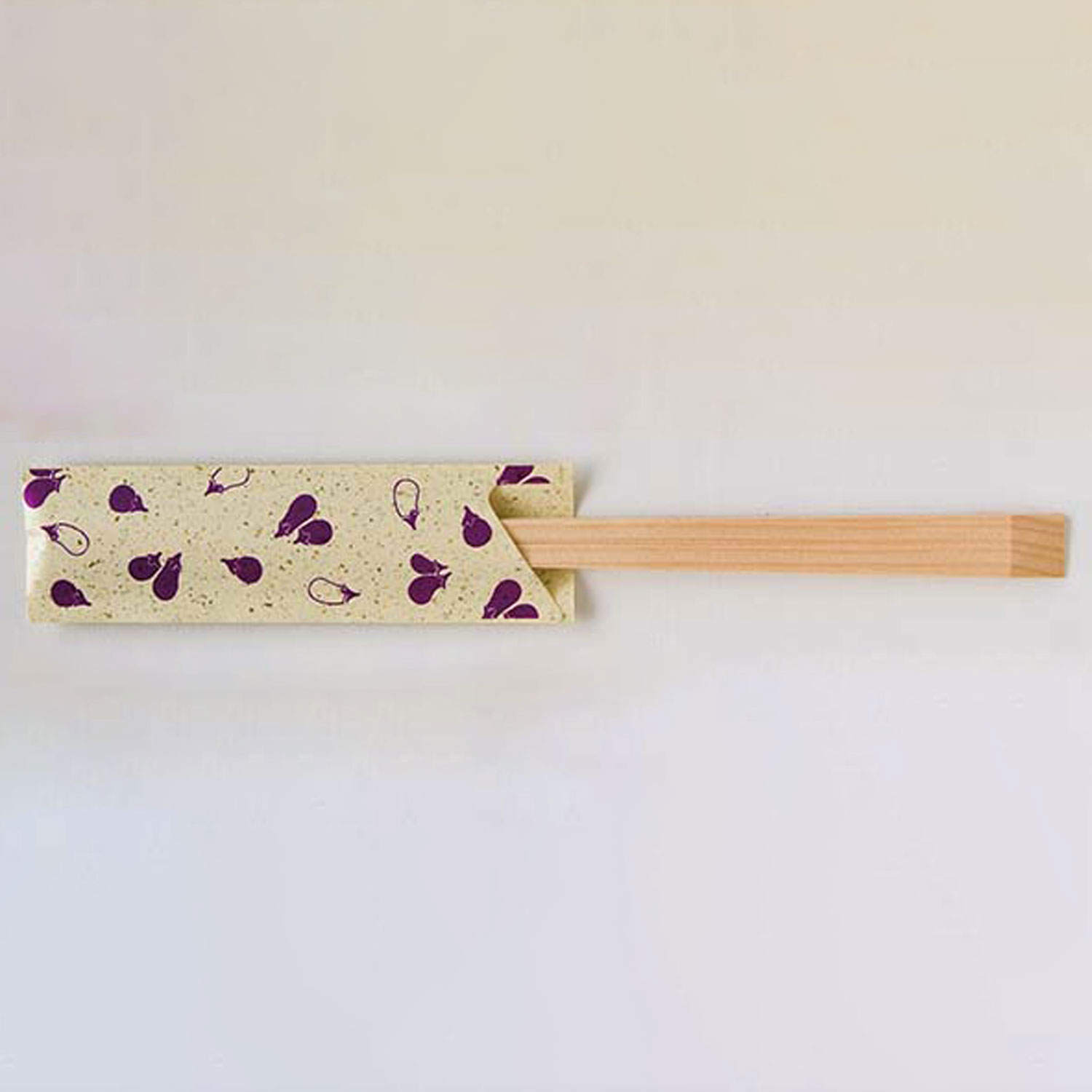 【1袋】箸袋 茶の香 ちゃ-11 茄子 500枚 溝端紙工印刷 00697420 プロステ