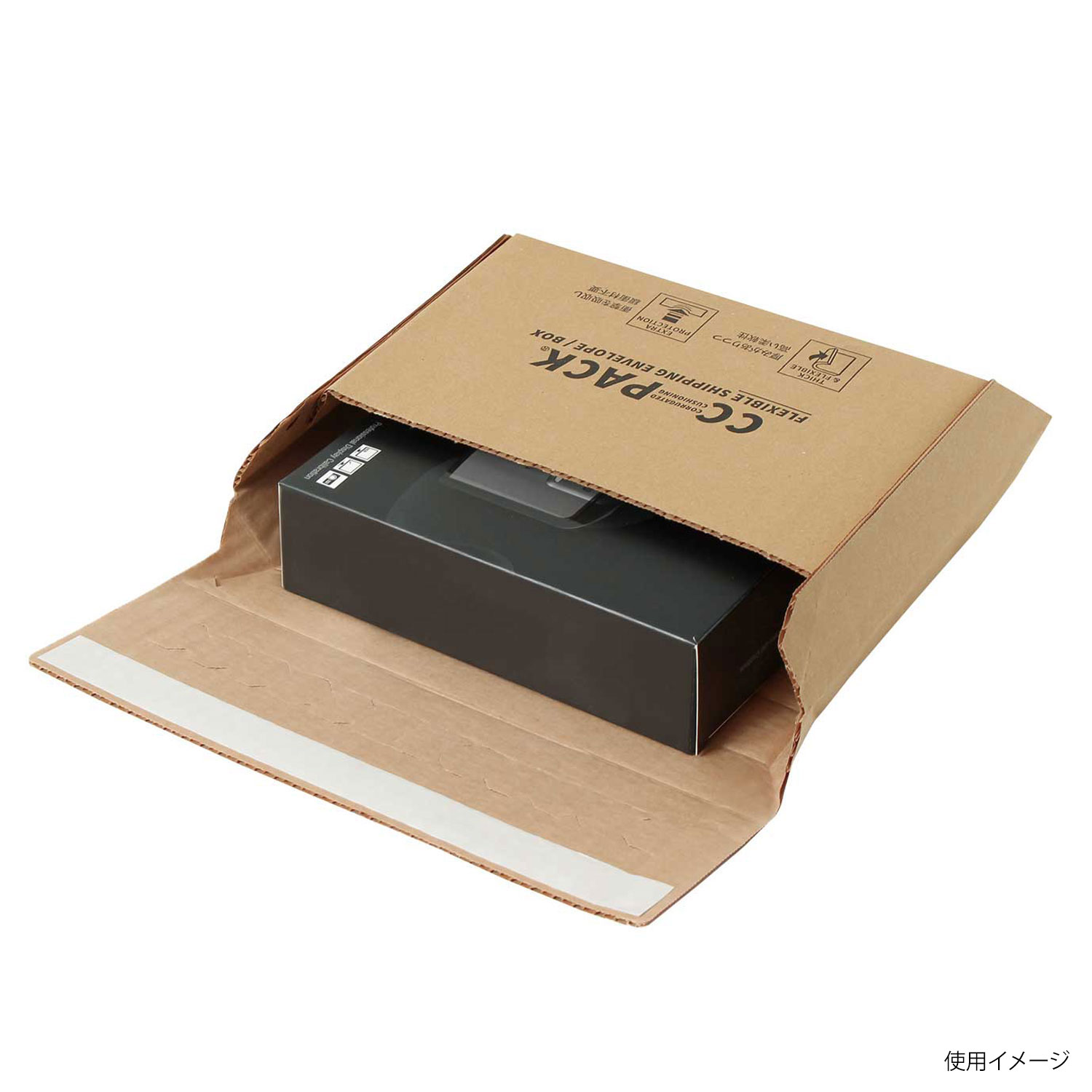 【50枚】CCPACK 封かんテープ付き パックタケヤマ 00700762 プロステ 3