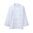 【1枚】コックコート 兼用 長袖 白 LL 住商モンブラン 00393170 プロステ