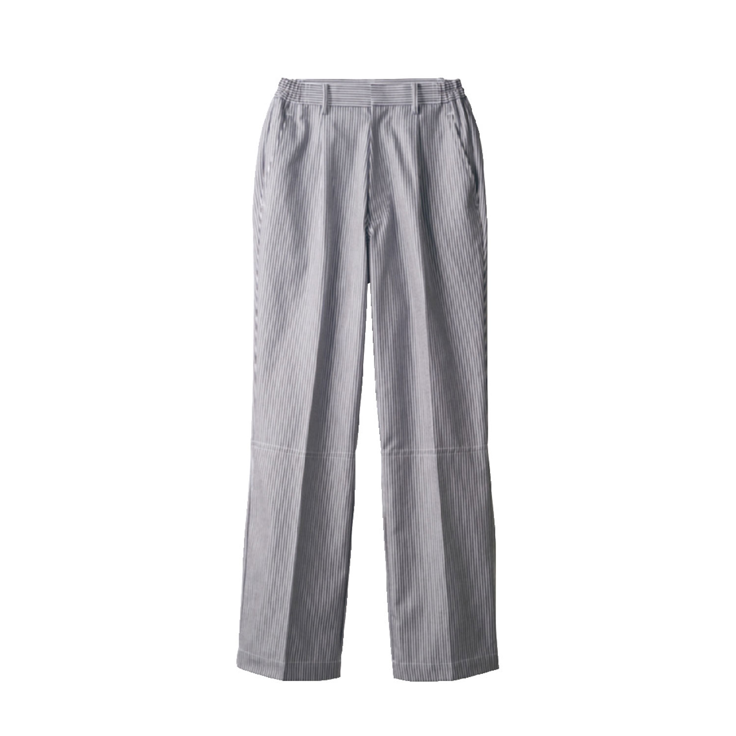 Gingham Aprons - 【1枚】パンツ 兼用 紺ストライプ S 住商モンブラン 00393353 プロステ