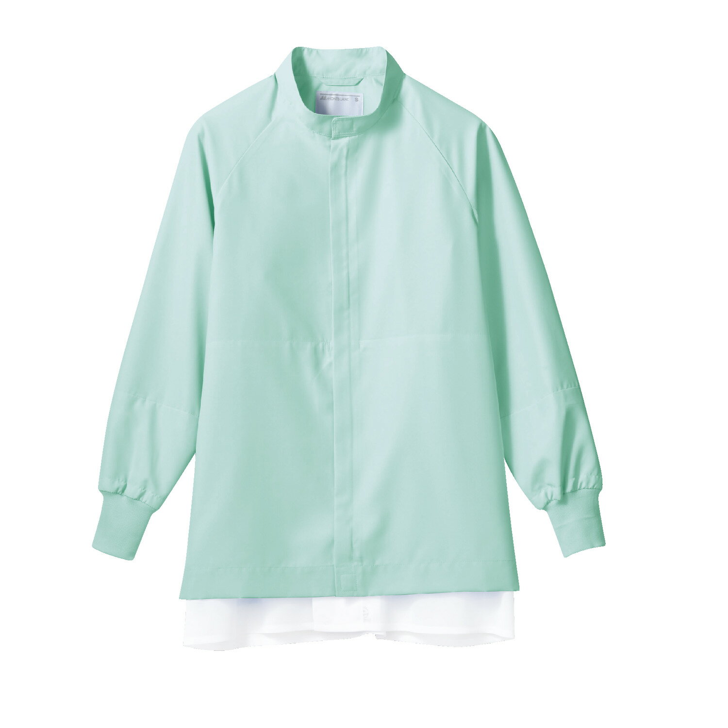 【1枚】ブルゾン 兼用 長袖 グリーン S 住商モンブラン 00394201 プロステ