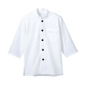 【1枚】調理コート 兼用 7分袖 白 3L 住商モンブラン 00698274 プロステ