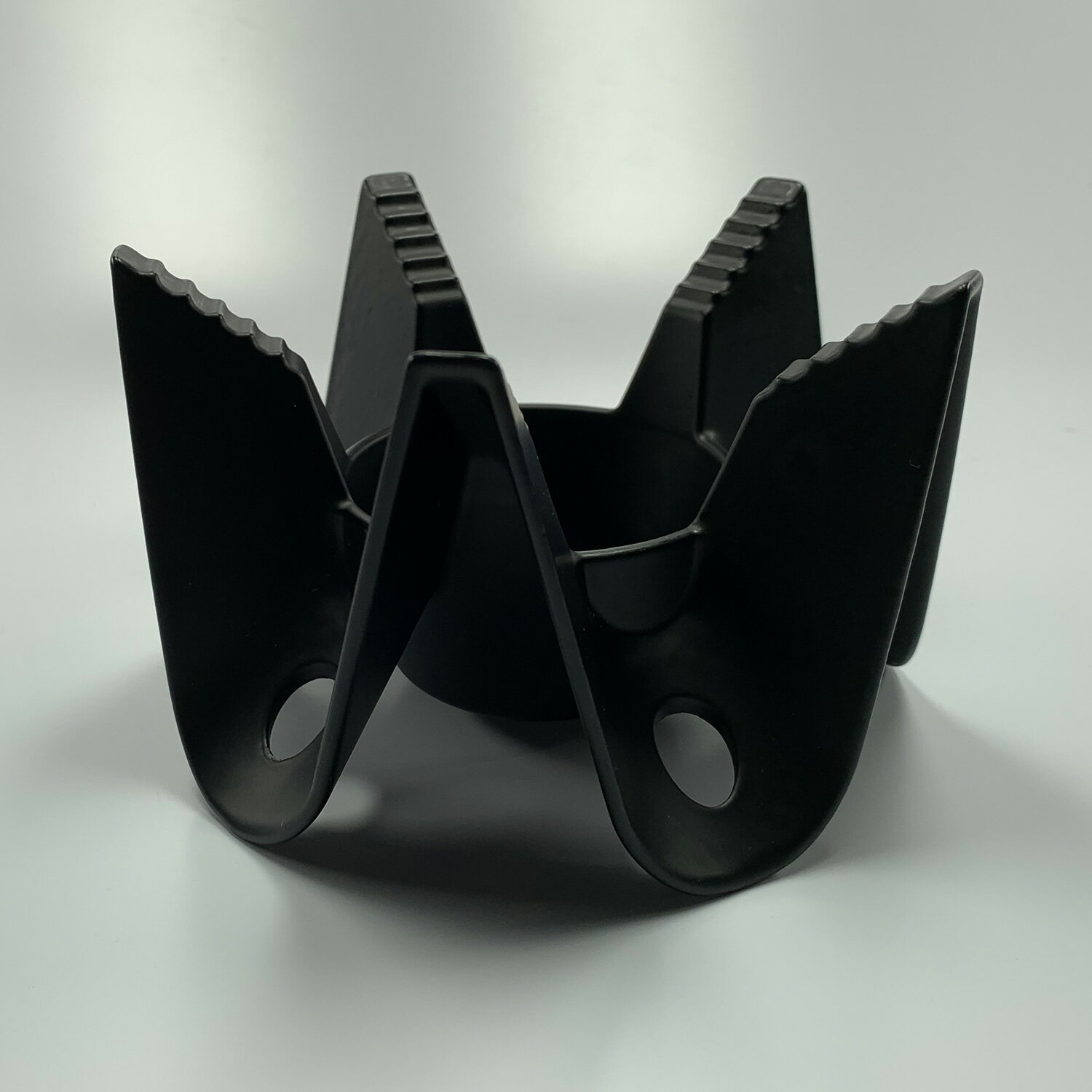 【60個】こんろ M11-449 さざ波こんろ 黒 マイン 00394900 プロステ