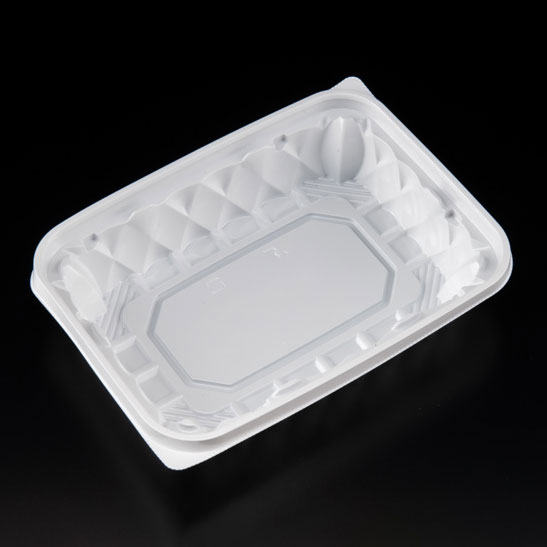 【800枚】サラダ容器 リスパック バイオ アソートケース 20-14B(38) 白 00400383