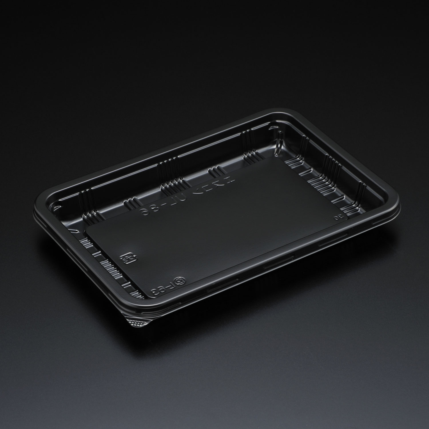 【50枚】サンドイッチ容器 エスコン UL-86 B 本体 スミ 00679824