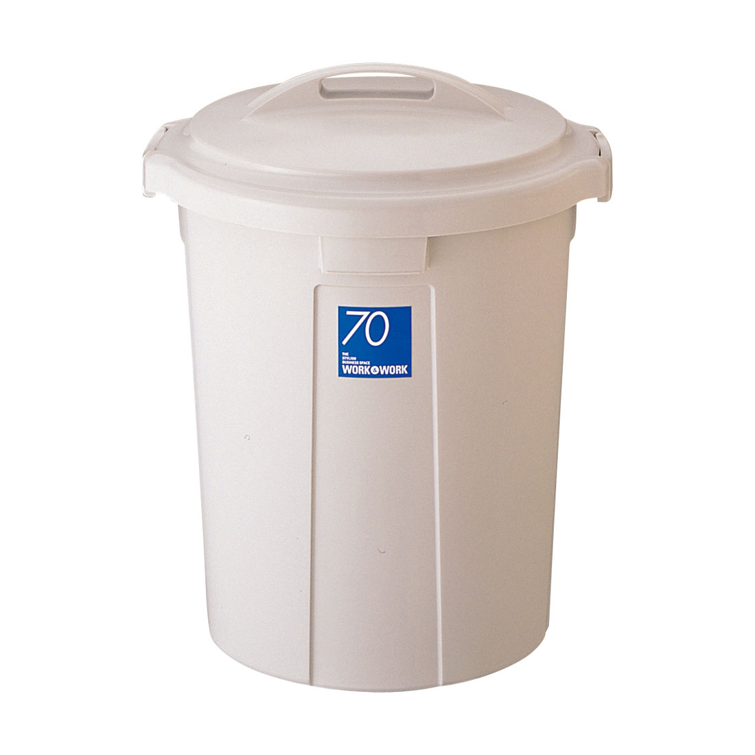 【5個】W&W 丸ペール 70 90型 (フタ) GY 00405592 プロステ