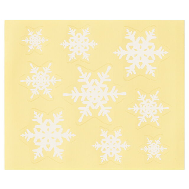 【1袋】クリスマスウィンドウシール-6(2セット) 00413964 プロステ