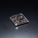 【1500枚】フードパック 弁当 お弁当 ユニコン MS-4(小) チョコレート 00415122