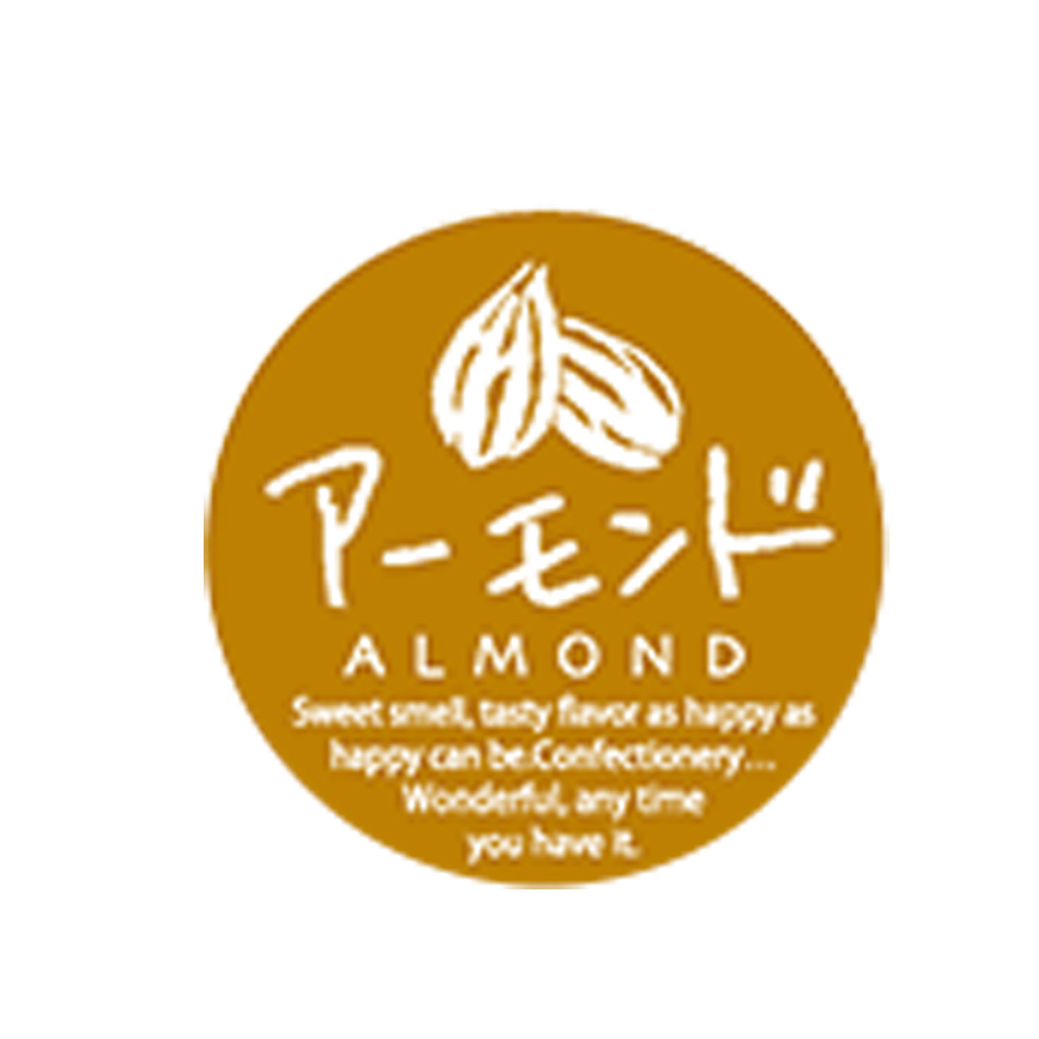 【200枚】販促シール G-707 ミニシール アーモンド 00416239 プロステ